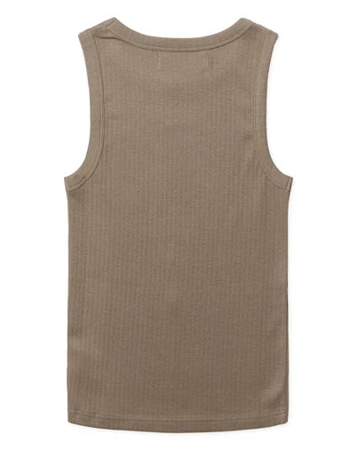 Woodbird - WBDee Base Tank Top - Dark Sand 